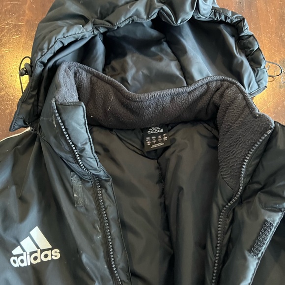 ADIDAS HOODED RAIN JACKET - Picture 2 of 3